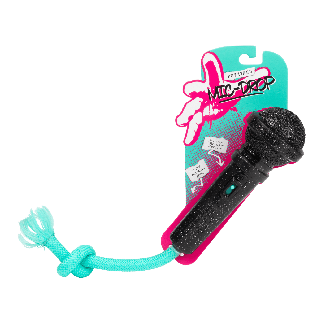 Mic-Drop - Interactive Dog Toy