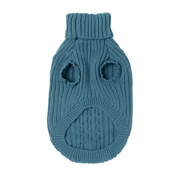 French Blue - FuzzYard Life Knitted Sweater
