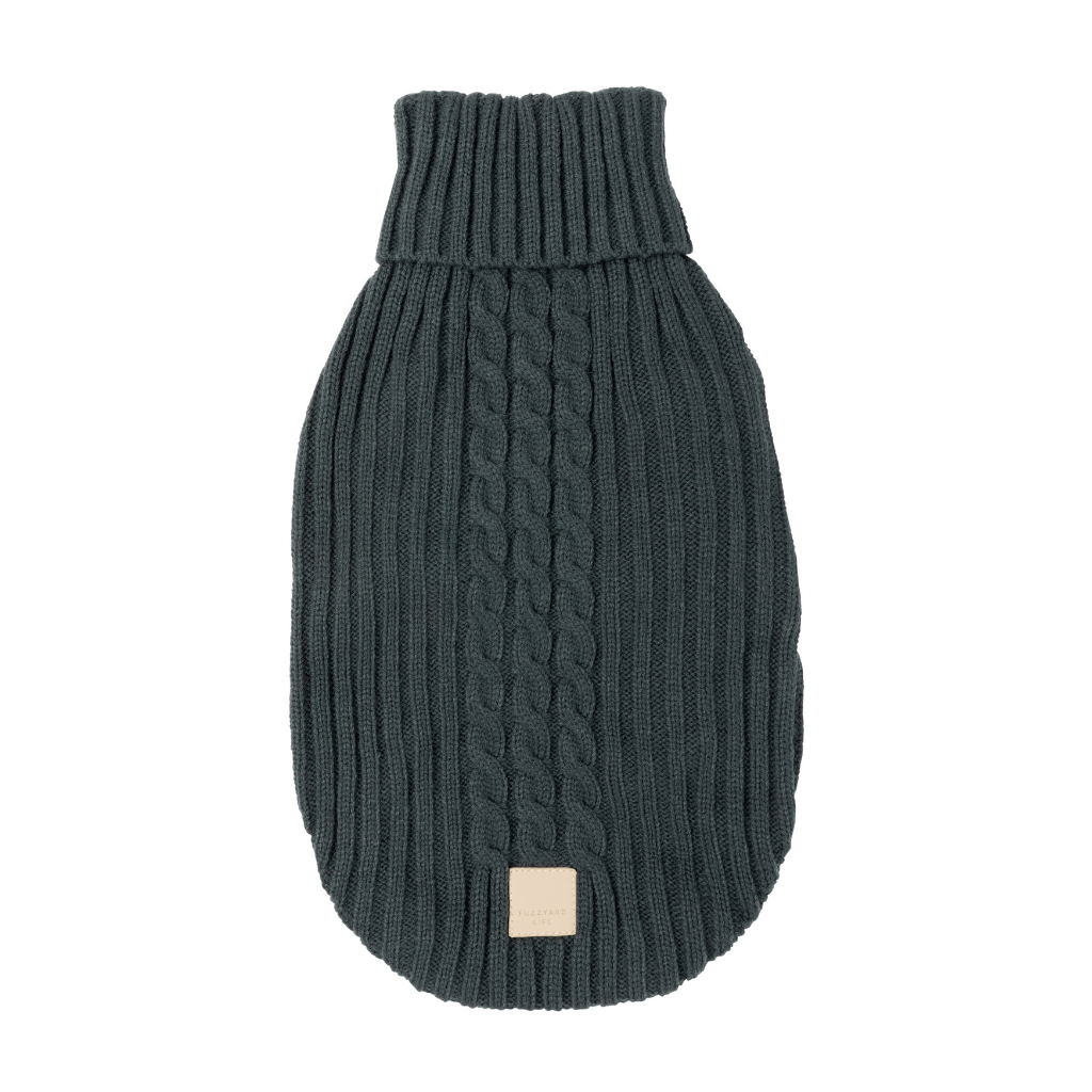 Slate Grey - FuzzYard Life Knit Sweater
