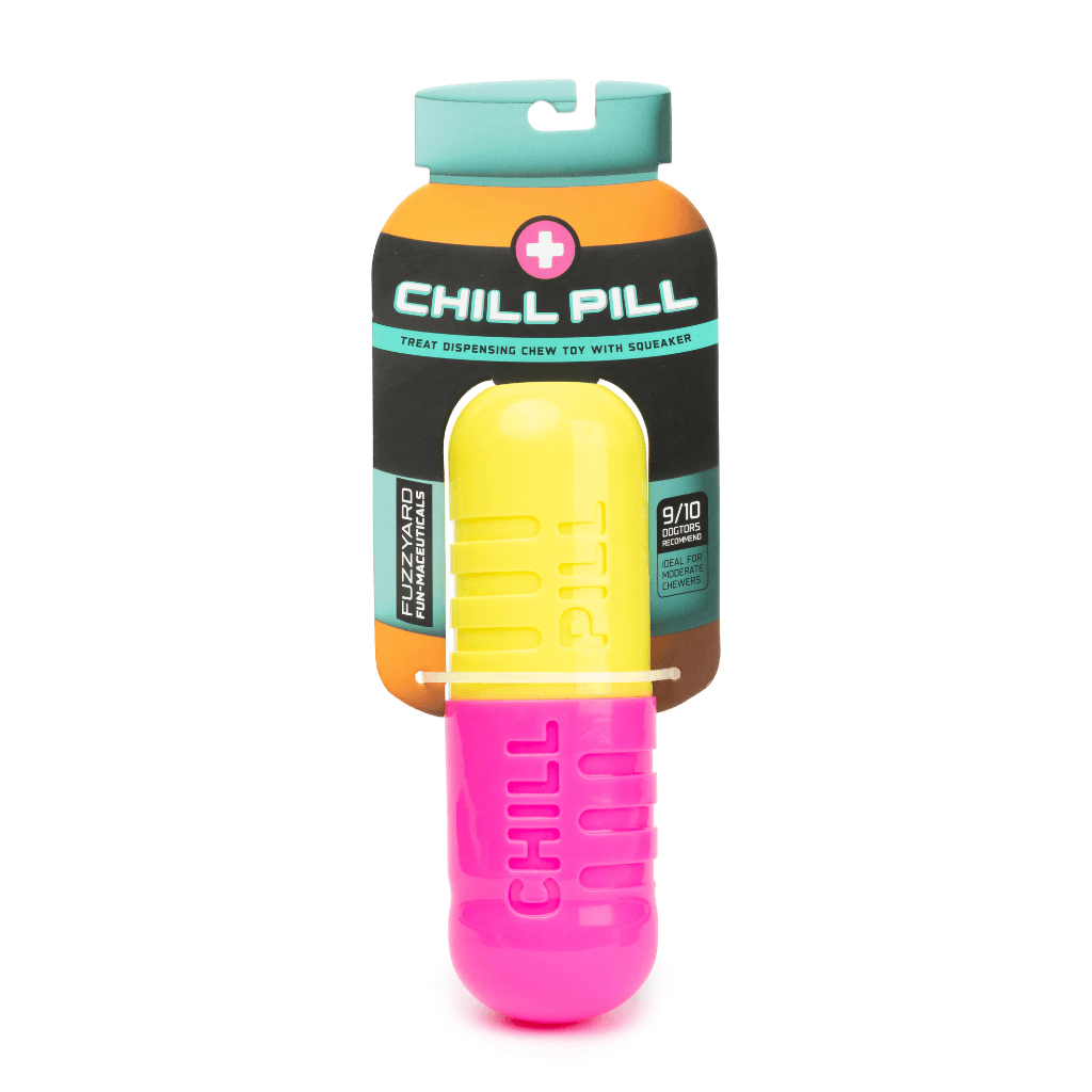 Chill Pill Treat Dispenser - Interactive Dog Toy