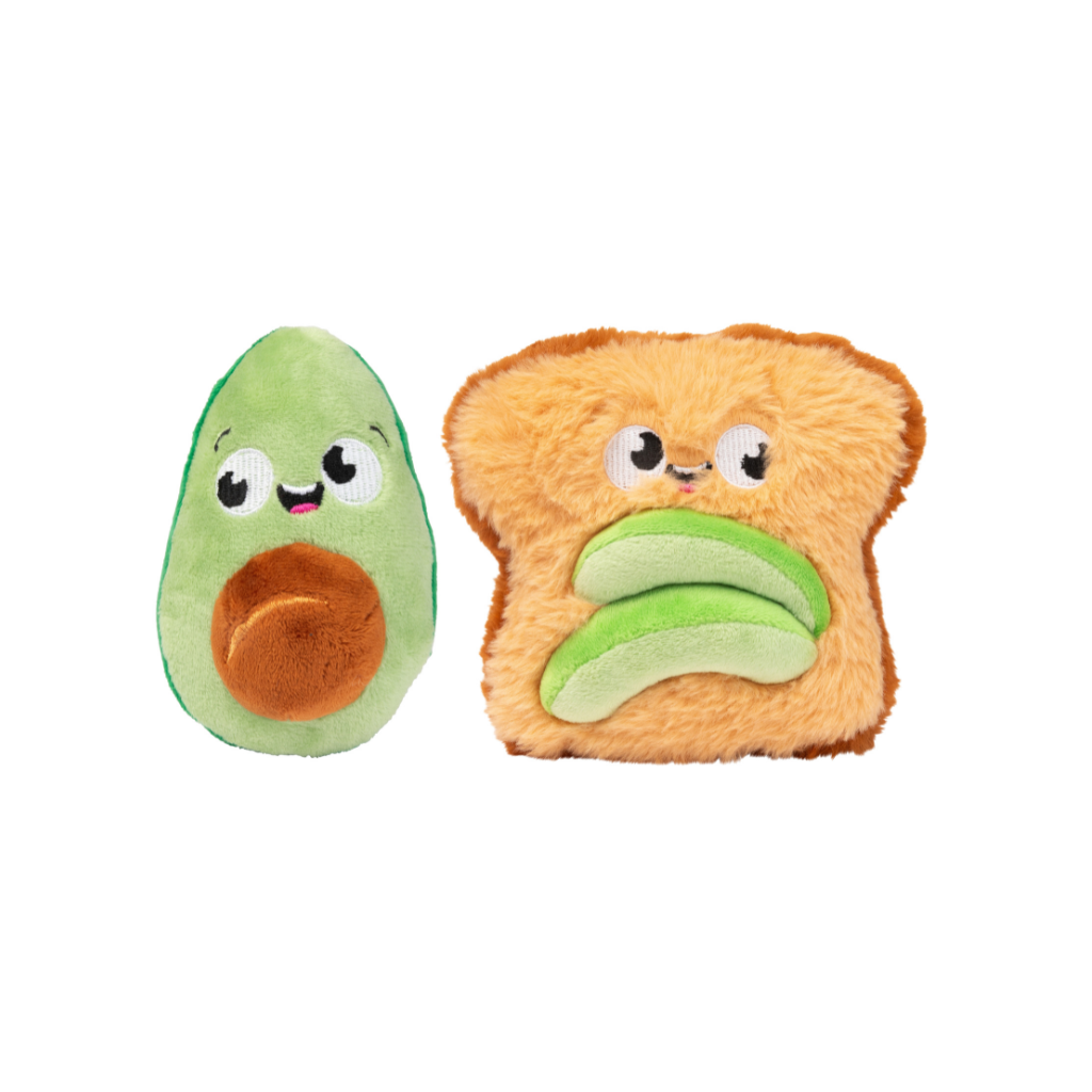 Avocado &amp; Toast Perfect Match - Dog Toy
