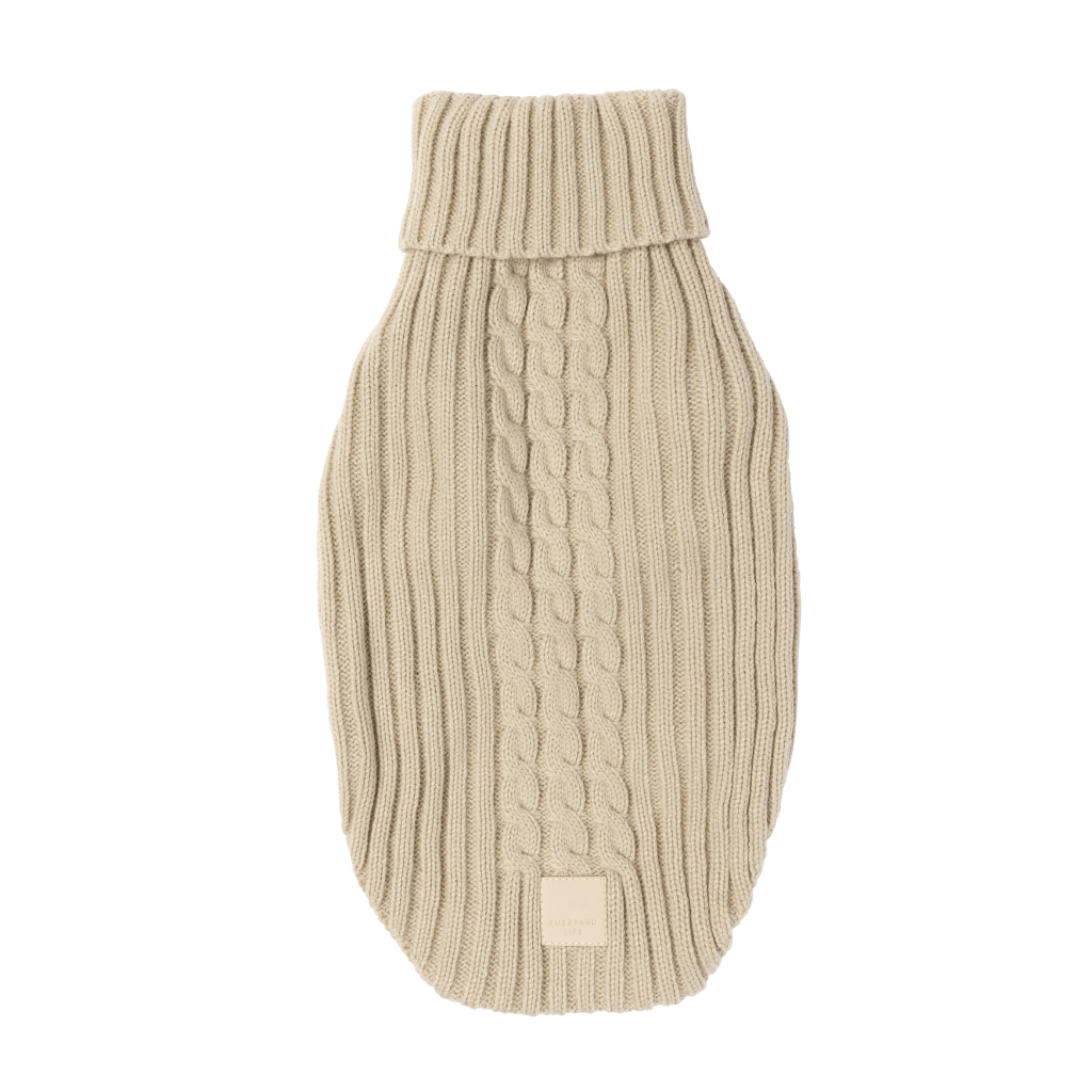 Sandstone - FuzzYard Life Knitted Sweater