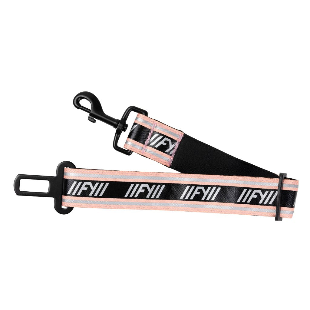 FY Active Peach Dog Car Seat Belt