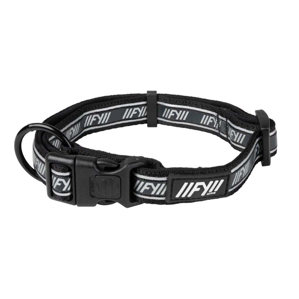 Black - FY Active Dog Collar