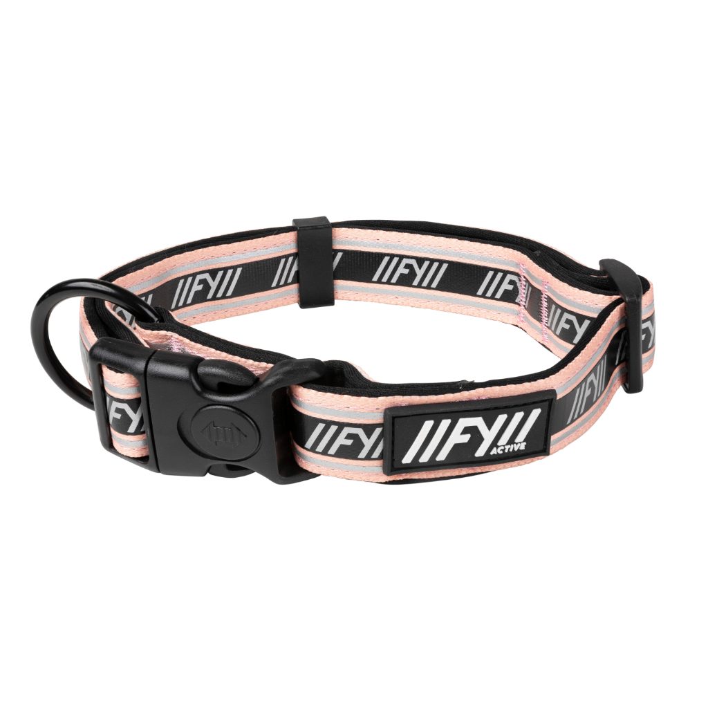 Peach - FY Active Dog Collar