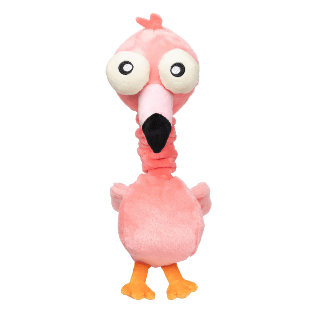 Neckole The Flamingo - Neck Minnit - Juguete para perro