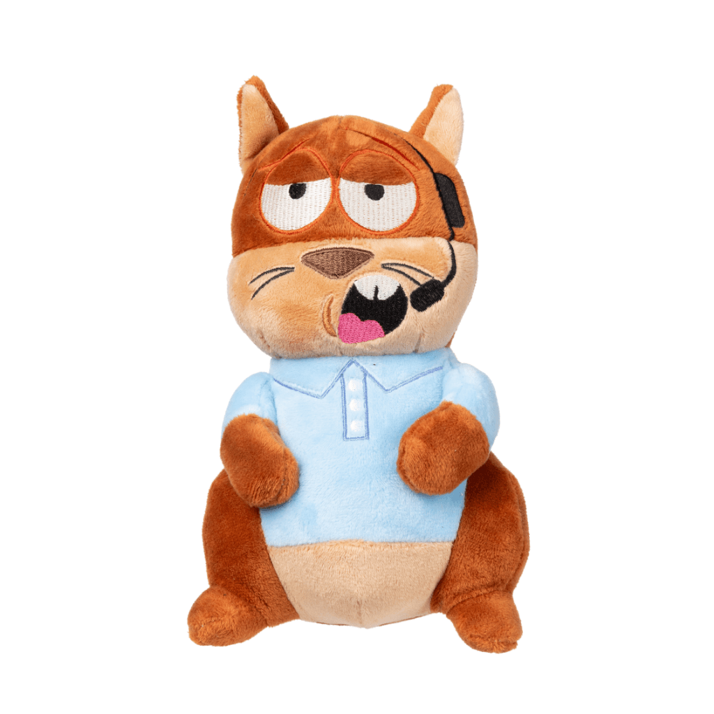 Telemarketer Tom -  FuzzYard Toy Squirrels - Juguete para perro