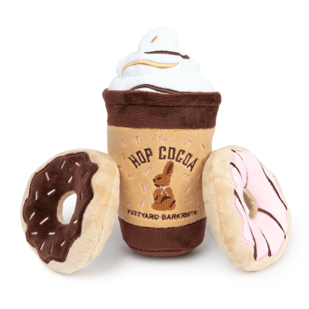 Hop Cocoa + Donuts 3PK - Juguete para perro
