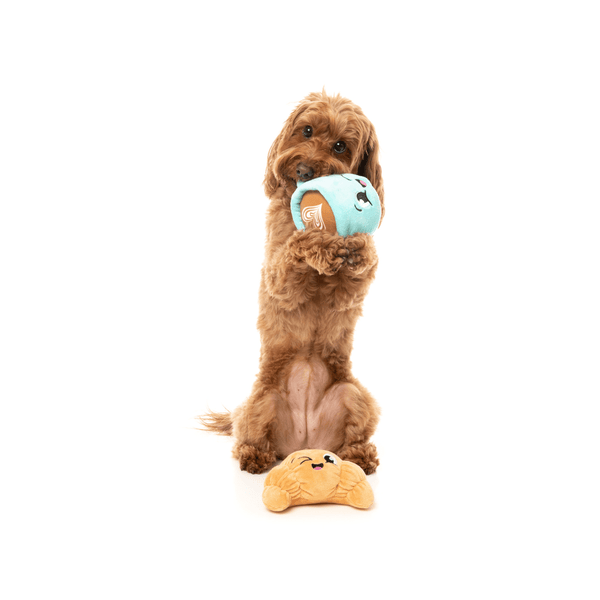 Croissant & Cappuccino Perfect Match - Dog Toy