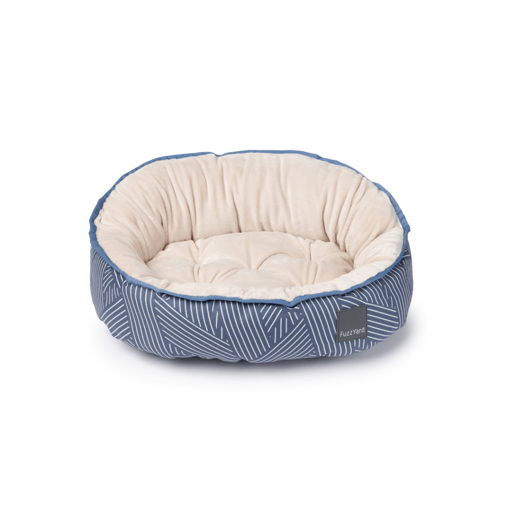 Thornbury Aegean Blue - Cama reversible para perros