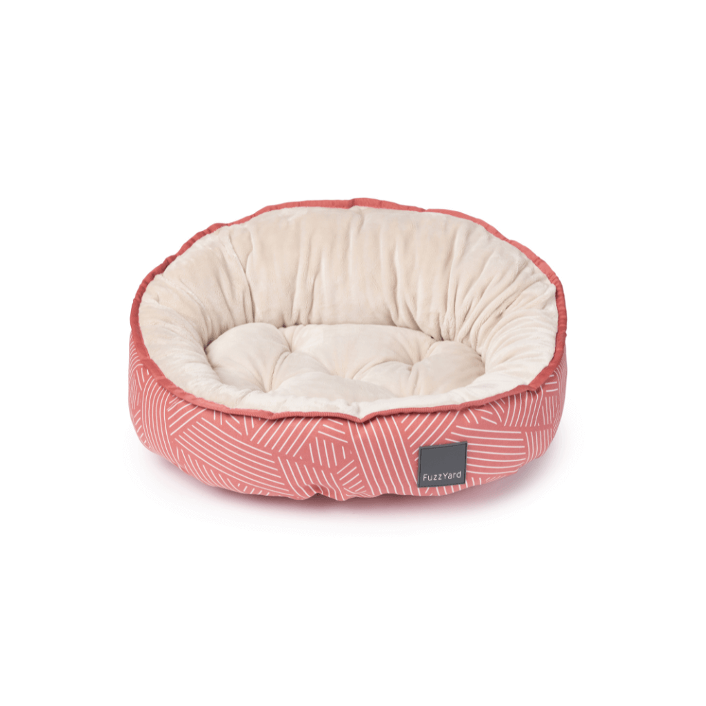 Thornbury Brick Red - Cama reversible para perros