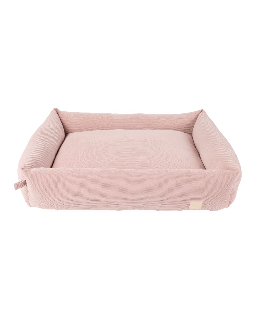 Soft Blush - FuzzYard Life Corduroy Dog Bed