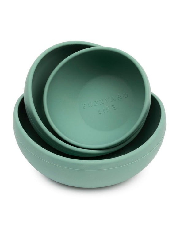 Myrtle Green - FuzzYard Life Silicone Feeder