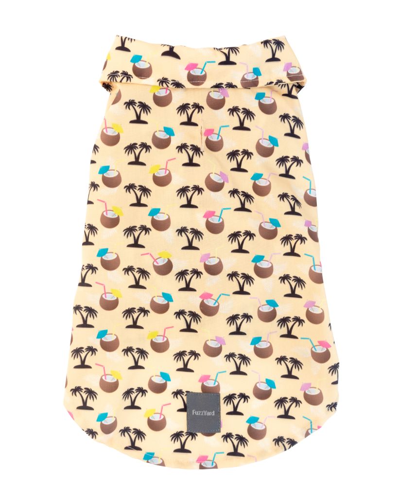 Dog Shirt - Sandy Coconut