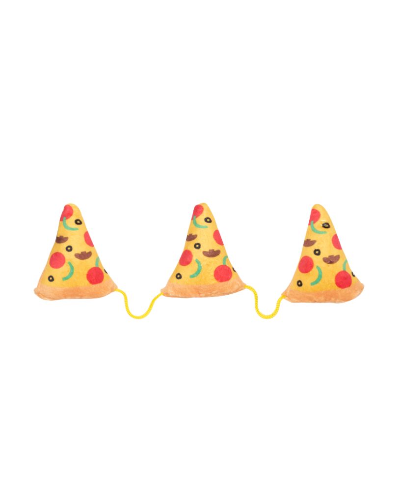 Pizza (3 pieces on a rope) - Cat Toy