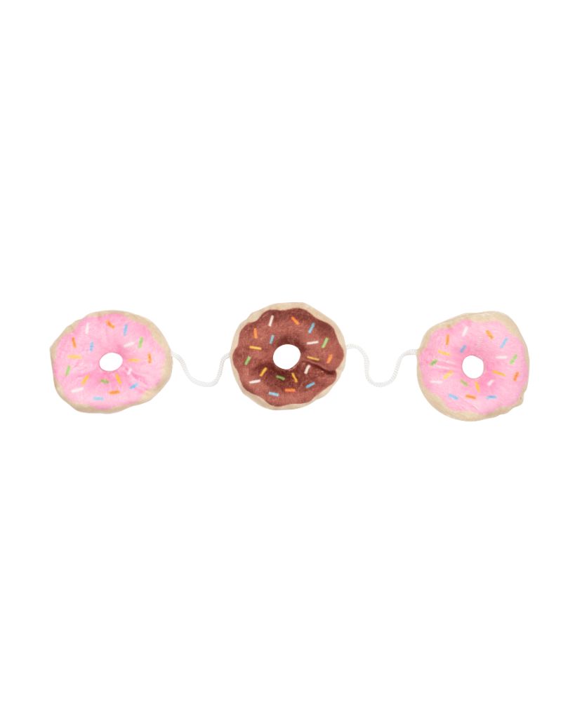 Donuts (3 pieces on a string) - Cat Toy
