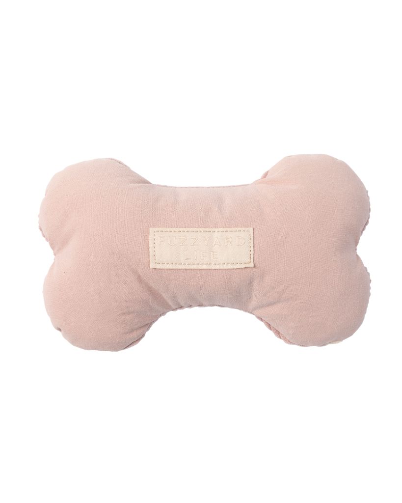 Soft Blush Bone - FuzzYard Life Dog Toy