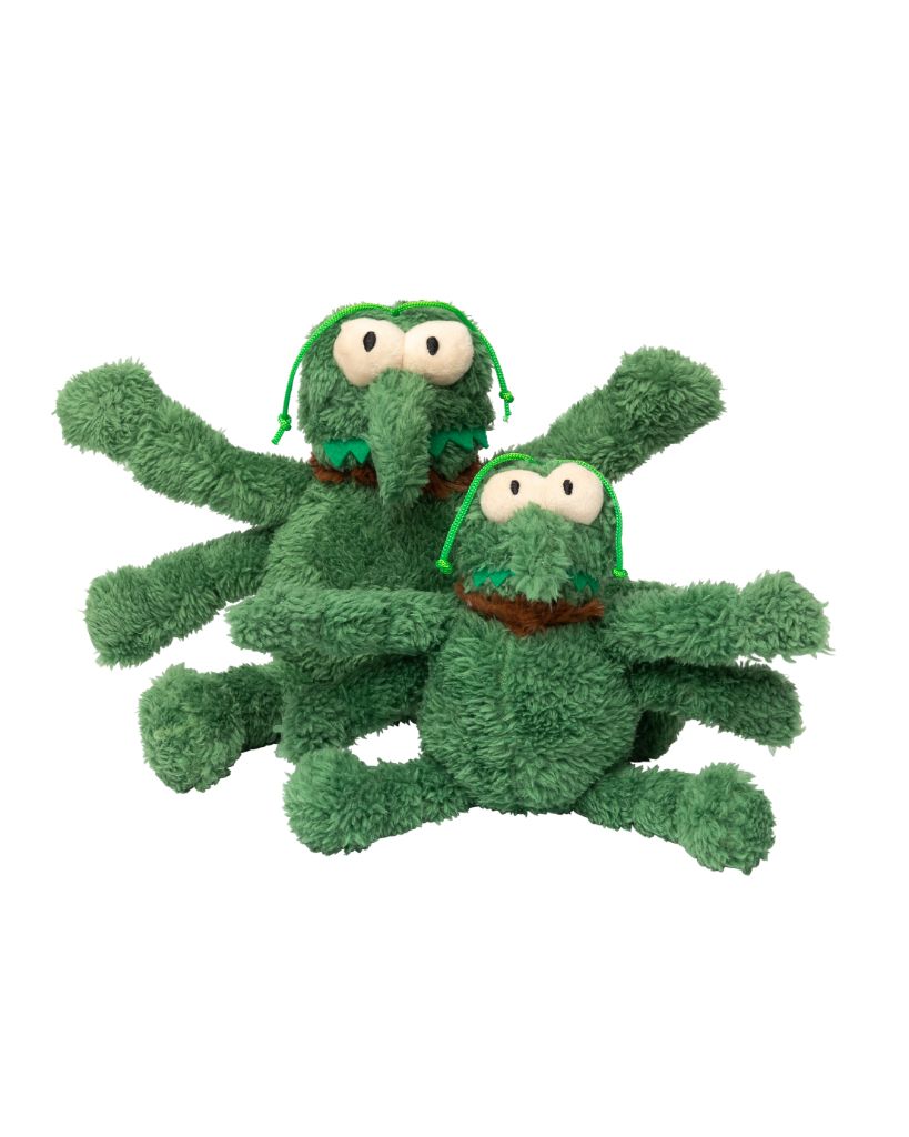 Scratchy The Flea Green - Dog Toy