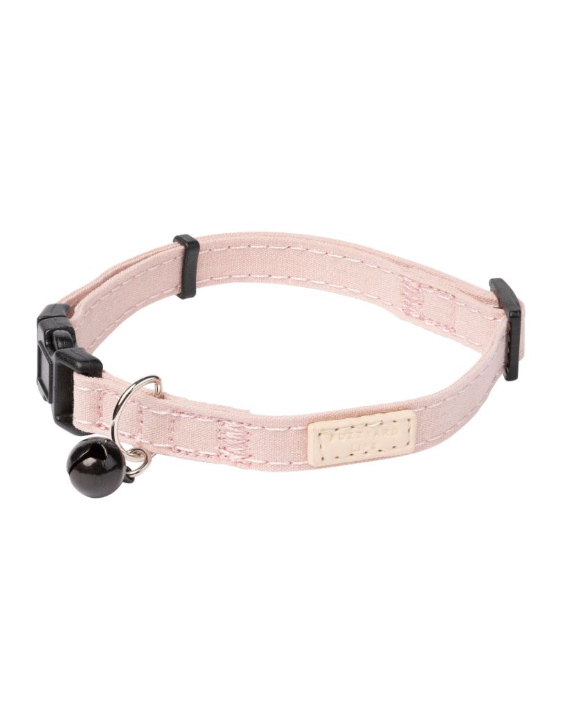 Soft Blush - FuzzYard Life Cotton Cat Collar