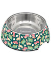 Dinosaur Land Easy Feeder Dog Bowl