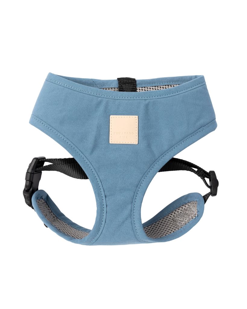 French Blue - Imbragatura Petral in cotone FY Life