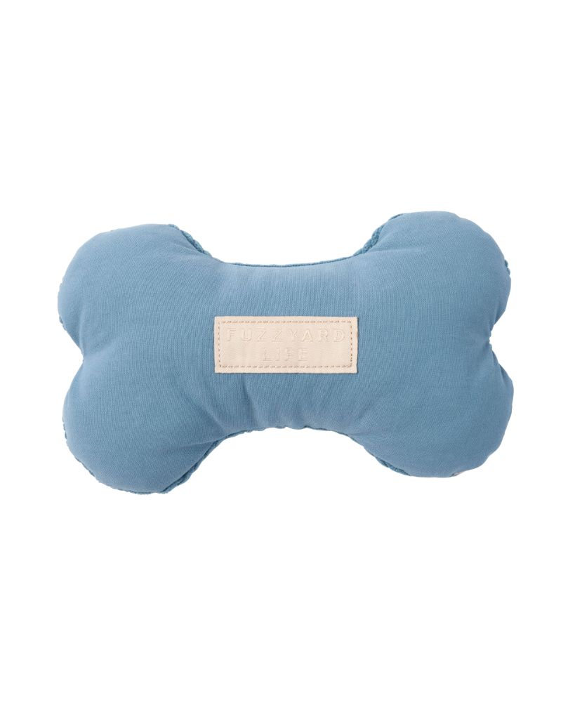 French Blue Bone - FuzzYard Life Dog Toy