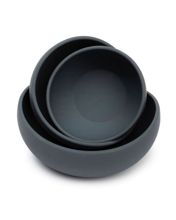 Slate Grey - FuzzYard Life Silicone Feeder