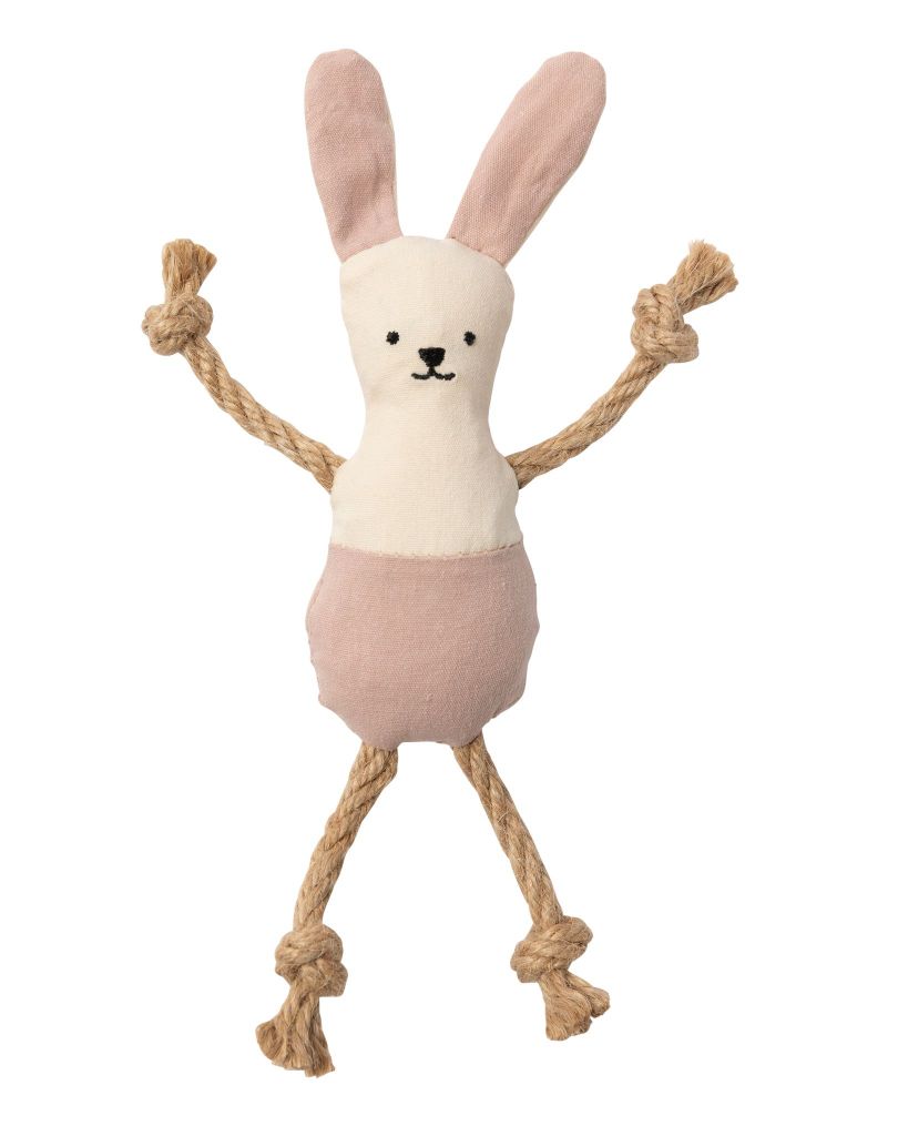 Soft Blush Rabbit - FuzzYard Life Cat Toy